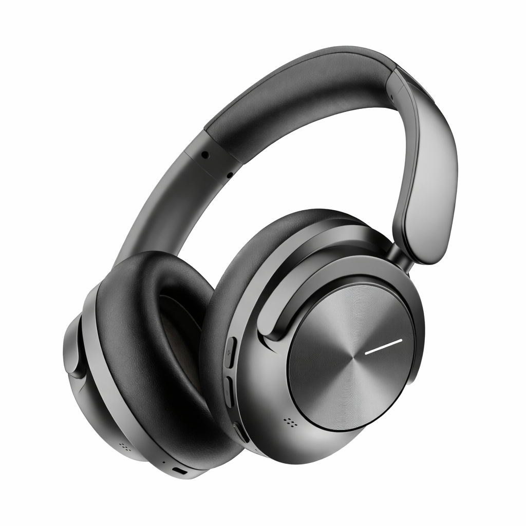 Noise Master Buds Max, Sound by Bose Wireless Over-Ear Headphones, Adaptive ANC, LHDC 5.0, Immersive Spatial Audio,Upto 60H Playtime, Fast Pairing, Wear Detection(Onyx)