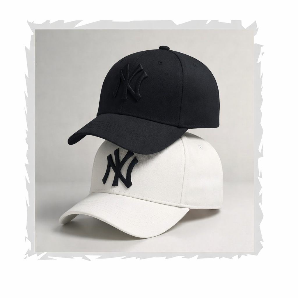 SELLORIA A Brand Adjustable Unisex Cap for Men and Women Freesize Baseball Caps (Pack of 2) Black