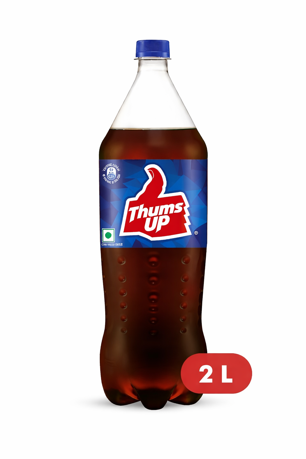 Thums Up Soft Drink PET Bottle, 2 Liter, Cola